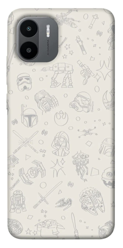 Чохол на Xiaomi Redmi A1+ / Poco C50 / A2+ Star Wars background ver.1 фото 1 з 1