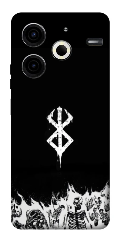 Чохол на TECNO Pova 6 Neo (LI6) Berserk skeletons фото 1 з 1