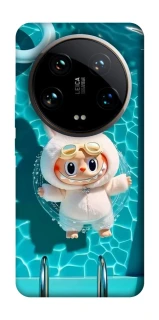 Чохол на Xiaomi 14 Ultra Labubu in the pool ver.2 фото 1 з 1