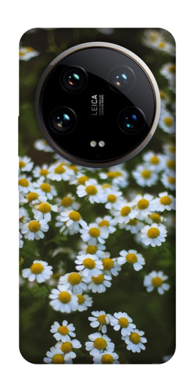 Чехол на Xiaomi 14 Ultra Ромашки v13 фото 1 из 1