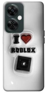 Чохол на OnePlus Nord CE 3 Lite I love Roblox фото 1 з 1