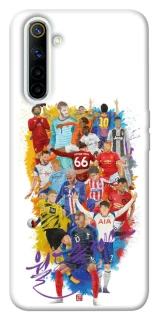 Чохол на Realme 6 Football Abstract v2 фото 1 з 1