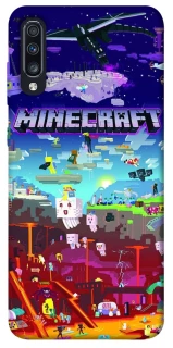 Чехол на Samsung Galaxy A70 (A705F) Minecraft world фото 1 из 1