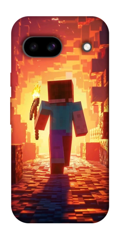 Чохол на Google Pixel 8a Minecraft adventure фото 1 з 1
