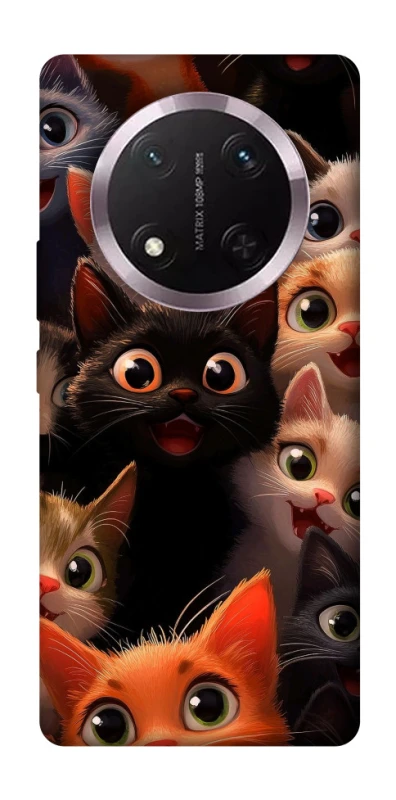 Чохол на Honor X9c happy cats фото 1 з 1