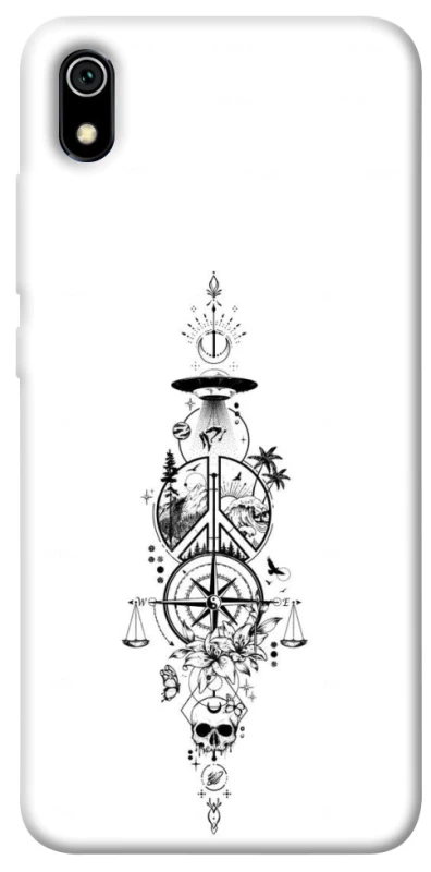 Чехол на Xiaomi Redmi 7A Tattoo ver.7 фото 1 из 1
