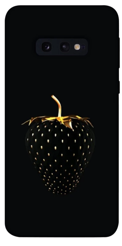 Чохол на Samsung Galaxy S10e Чорна полуниця фото 1 з 1