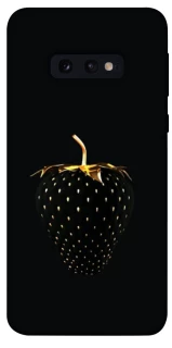 Чохол на Samsung Galaxy S10e Чорна полуниця фото 1 з 1