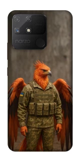 Чехол на Realme Narzo 50A Феникс защитник фото 1 из 1