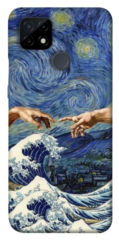 Чохол на Realme C21 Art collage ver.7 фото 1 з 1