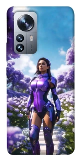 Чехол на Xiaomi 12 / 12X Cyber space girl ver.4 фото 1 из 1