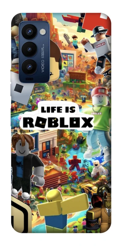 Чохол на TECNO Camon 18 Pro Life is Roblox фото 1 з 1