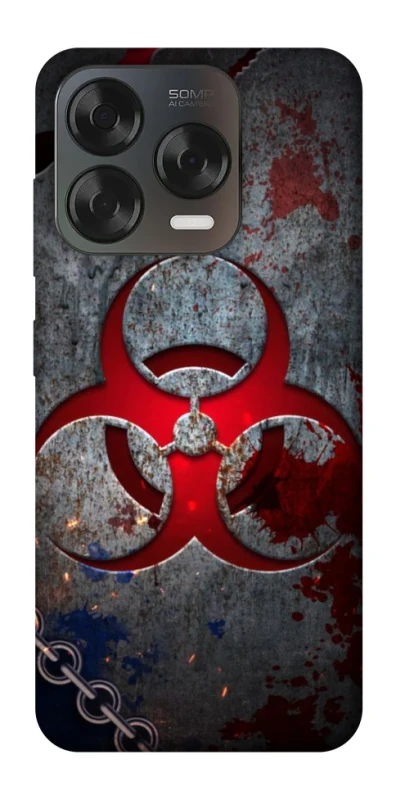 Чехол на ZTE Blade V70 Design Радиация v3 фото 1 из 2