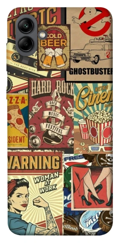 Чохол на Samsung Galaxy A04 Retro collage ver.2 фото 1 з 1