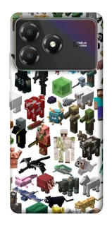 Чохол на ZTE Blade A36 Minecraft v4 фото 1 з 1