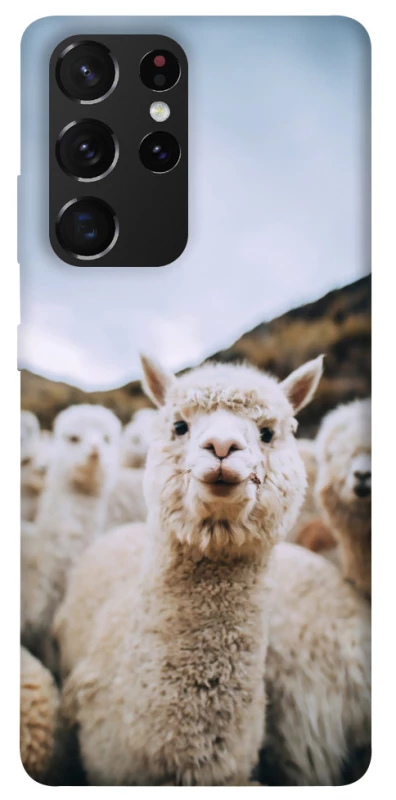 Чохол на Samsung Galaxy S21 Ultra Лама фото 1 з 1