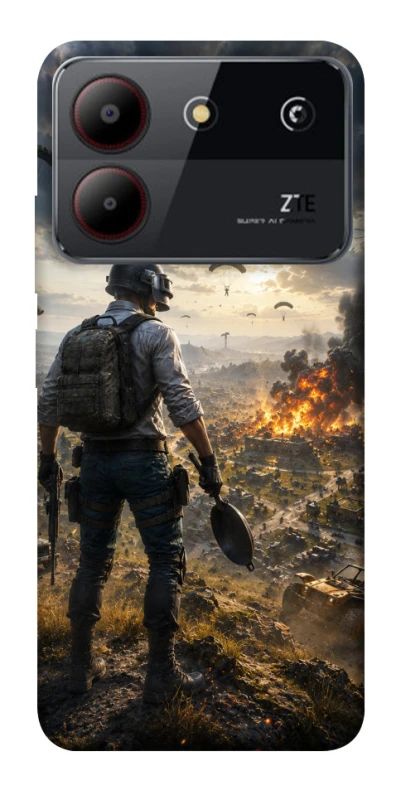 Чехол на ZTE Blade A54 4G PUBG ver.2 фото 1 из 1