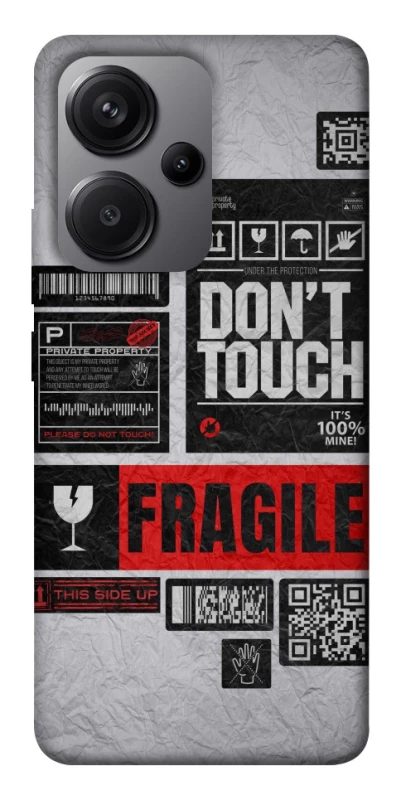 Чохол на Xiaomi Redmi Note 13 Pro+ Don't touch фото 1 з 1