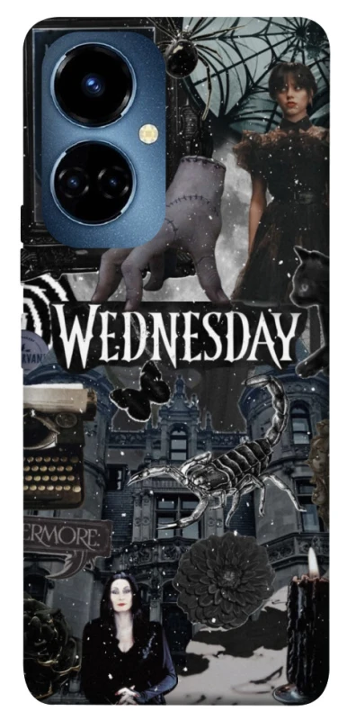 Чохол на TECNO Camon 19 Pro Wednesday Collage ver.2 фото 1 з 1