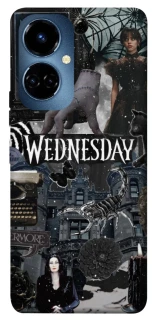 Чехол на TECNO Camon 19 Pro Wednesday Collage ver.2 фото 1 из 1