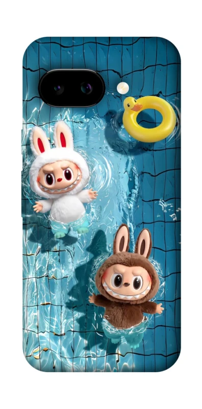 Чехол на Google Pixel 9a Labubu in the pool фото 1 из 1
