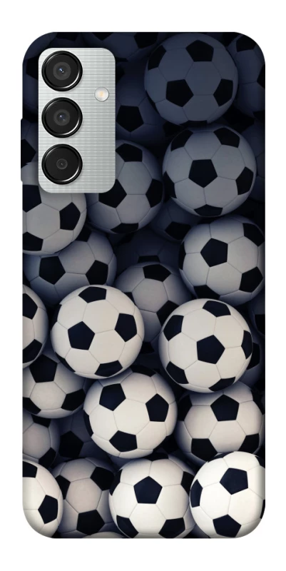 Чохол на Samsung Galaxy M15 5G Футбольні м'ячи фото 1 з 1