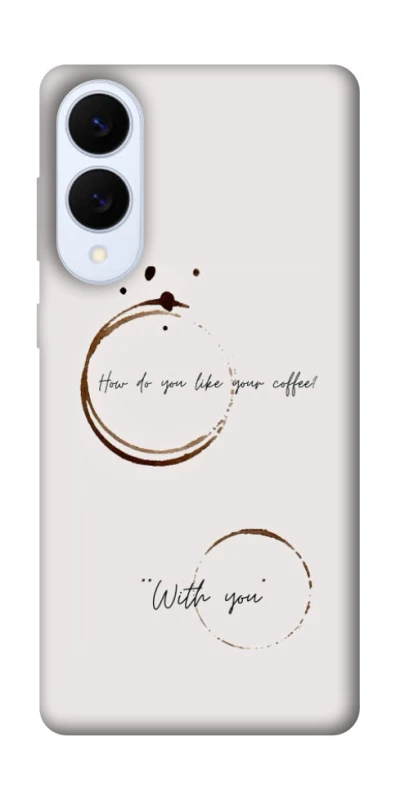 Чохол на Samsung Galaxy S25 Edge Coffee with you фото 1 з 1
