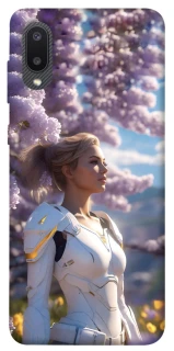 Чехол на Samsung Galaxy A02 Cyber space girl ver.1 фото 1 из 1