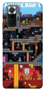 Чохол на Xiaomi Redmi Note 10 Pro Minecraft фото 1 з 1