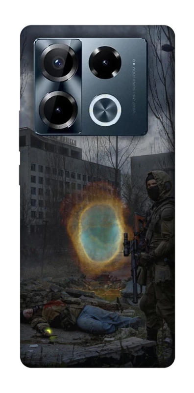 Чохол на Infinix Note 40 Pro 4G Сталкер v6 фото 1 з 1