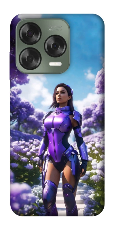 Чохол на ZTE Nubia V70 Design Cyber space girl ver.4 фото 1 з 1