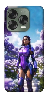 Чехол на ZTE Nubia V70 Design Cyber space girl ver.4 фото 1 из 1