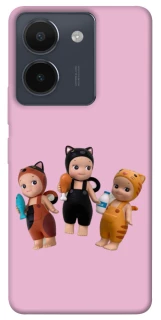 Чохол на Vivo Y36 Cat Cafe Trio фото 1 з 1