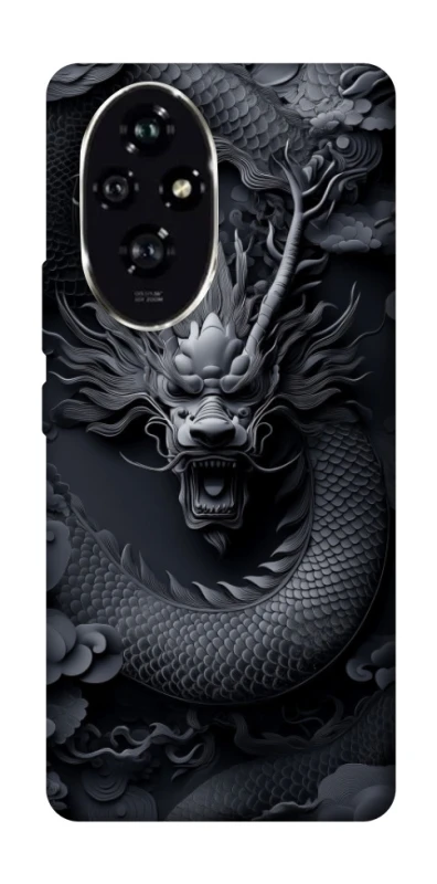 Чехол на Honor 200 black dragon фото 1 из 1