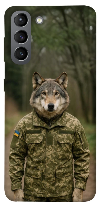 Чохол на Samsung Galaxy S21 Вовк захисник фото 1 з 1