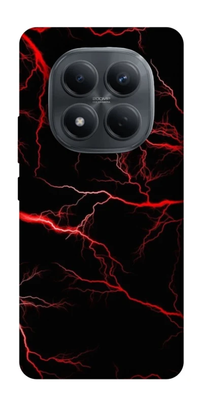 Чехол на Xiaomi Redmi Note 15 Pro 4G Красная молния фото 1 из 1