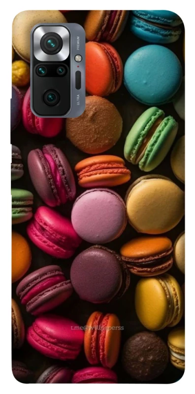 Чехол на Xiaomi Redmi Note 10 Pro Макарун фото 1 из 1