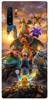 Чехол на Samsung Galaxy Note 10 Plus Pokemon фото 1 из 1