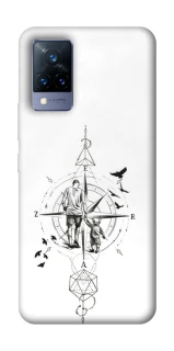 Чехол на Vivo V21 Tattoo ver.9 фото 1 из 1