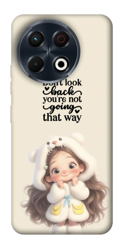 Чохол на TECNO Spark 30 Pro (KL7) Don't look back фото 1 з 1