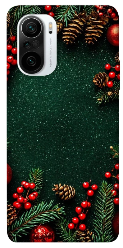 Чохол на Xiaomi Redmi K40 / K40 Pro / K40 Pro+ / Poco F3 Новорічний v30 фото 1 з 1