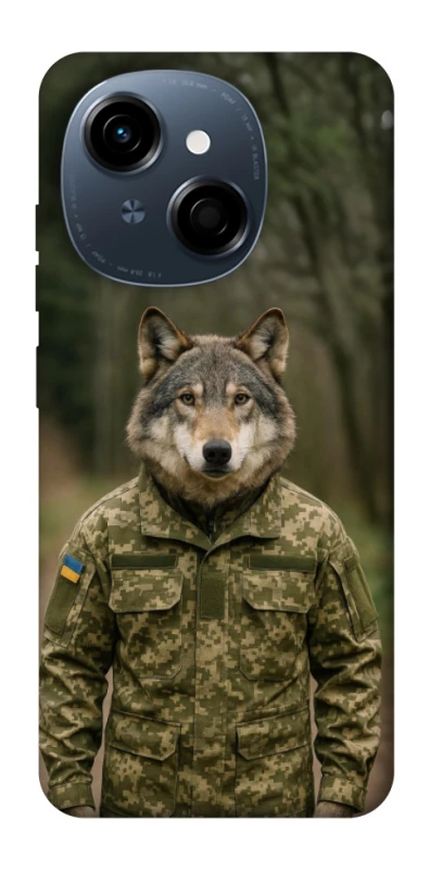 Чохол на TECNO Spark Go 1 Вовк захисник фото 1 з 1