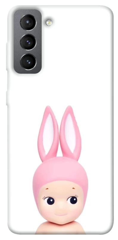 Чохол на Samsung Galaxy S21 FE Minimal Bunny Peek фото 1 з 1