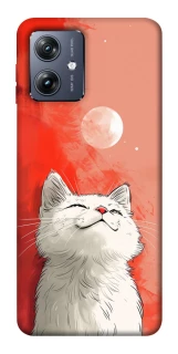 Чохол на Motorola Moto G54 Cute kittie фото 1 Чохол на Motorola Moto G54 Cute kittie фото 1 з 1