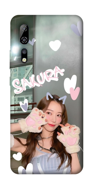 Чохол на ZTE Axon 10 Pro Sakura - LE SSERAFIM фото 1 з 1