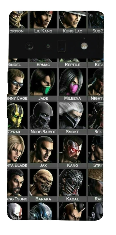 Чехол на Google Pixel 6 Pro Mortal Kombat фото 1 из 1
