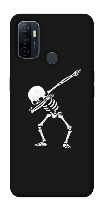 Чохол на Oppo A53 / A32 / A33 Halloween skeleton фото 1 з 1