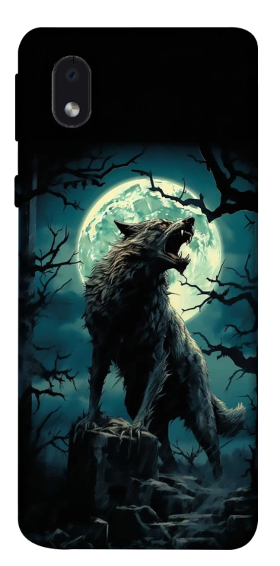 Чохол на Samsung Galaxy M01 Core / A01 Core Вовк під місяцем фото 1 з 1