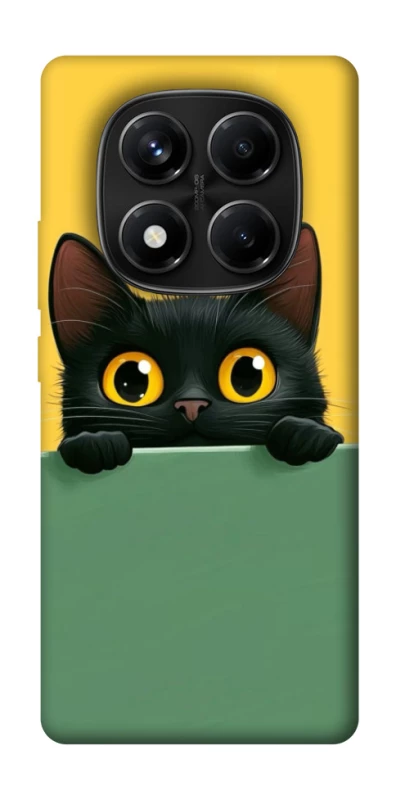 Чохол на Xiaomi Redmi Note 14 Pro 4G Black cat v2 фото 1 з 1