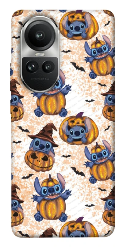 Чохол на Oppo Reno 10 Halloween Stitch ver.1 фото 1 з 1